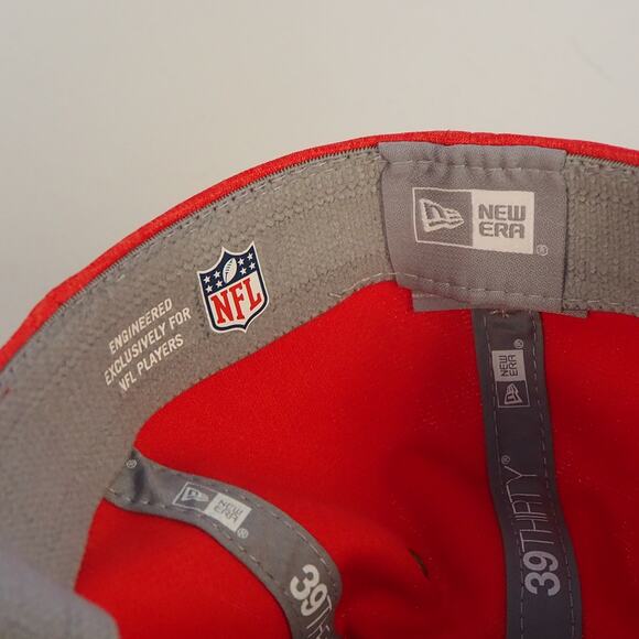 Kansas City Chiefs New Era NFL Sideline Home Official 39Thirty Flex Hat Med/Lrg - Picture 7 of 10